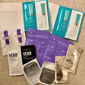 Hair lot:Moroccan oil, OUAI, alterna, living proof